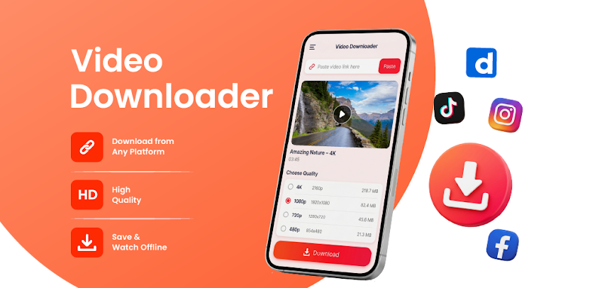 Video Saver – Save Videos & Story — Android app by Hussnain Mehdi